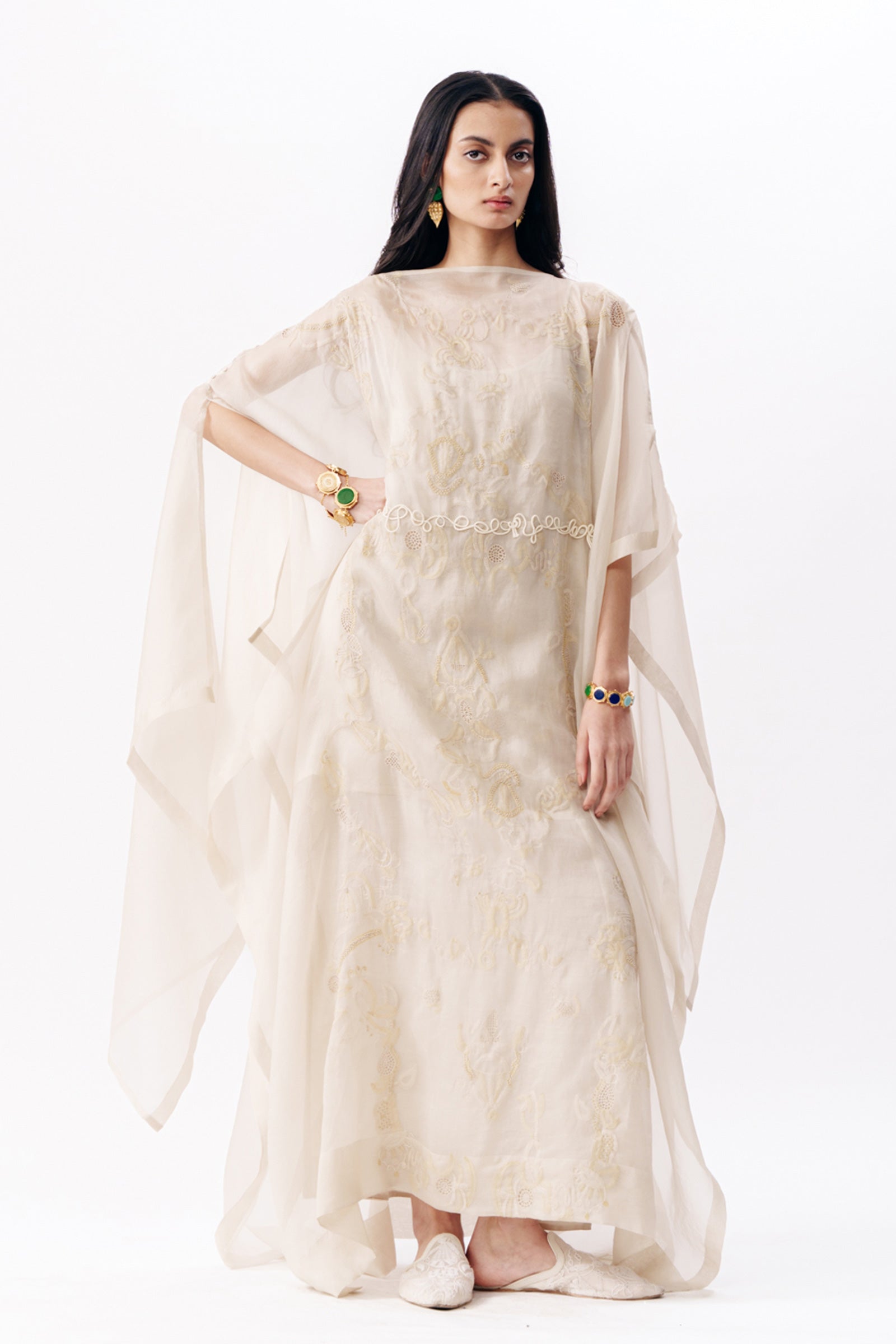 Kaftan Slip Ivory