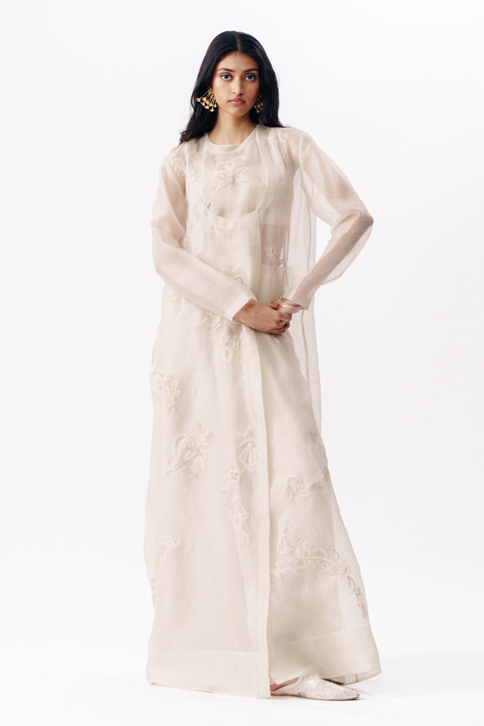 Anghrakha Top Pant Ivory