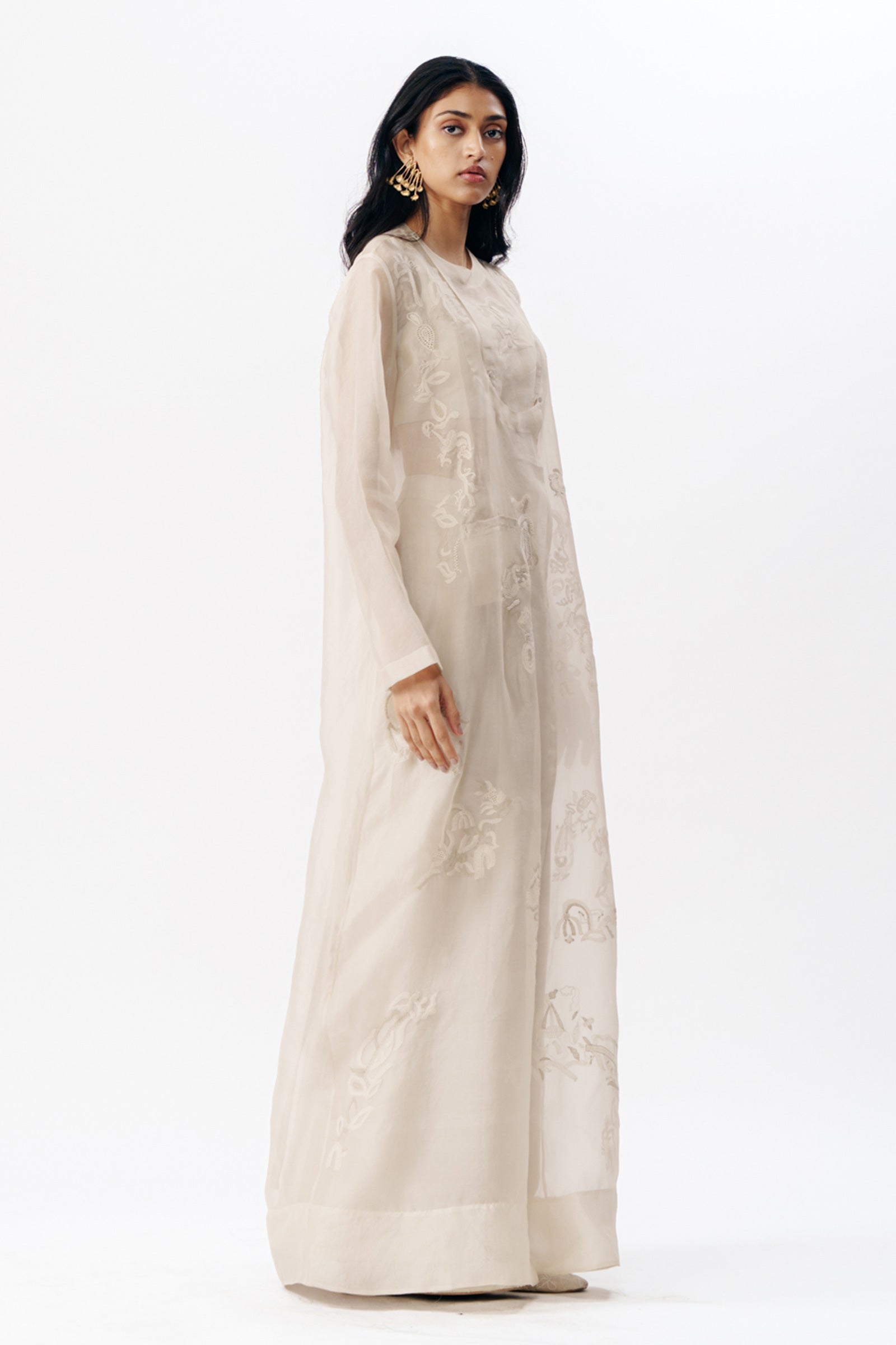 Anghrakha Top Pant Ivory