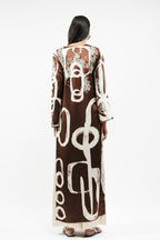 Kurta Pant Brown
