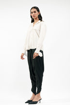 Shirt Dhoti Black