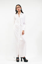 Shirt Dress White