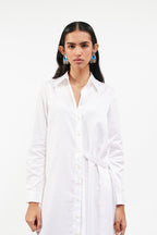 Shirt Dress White