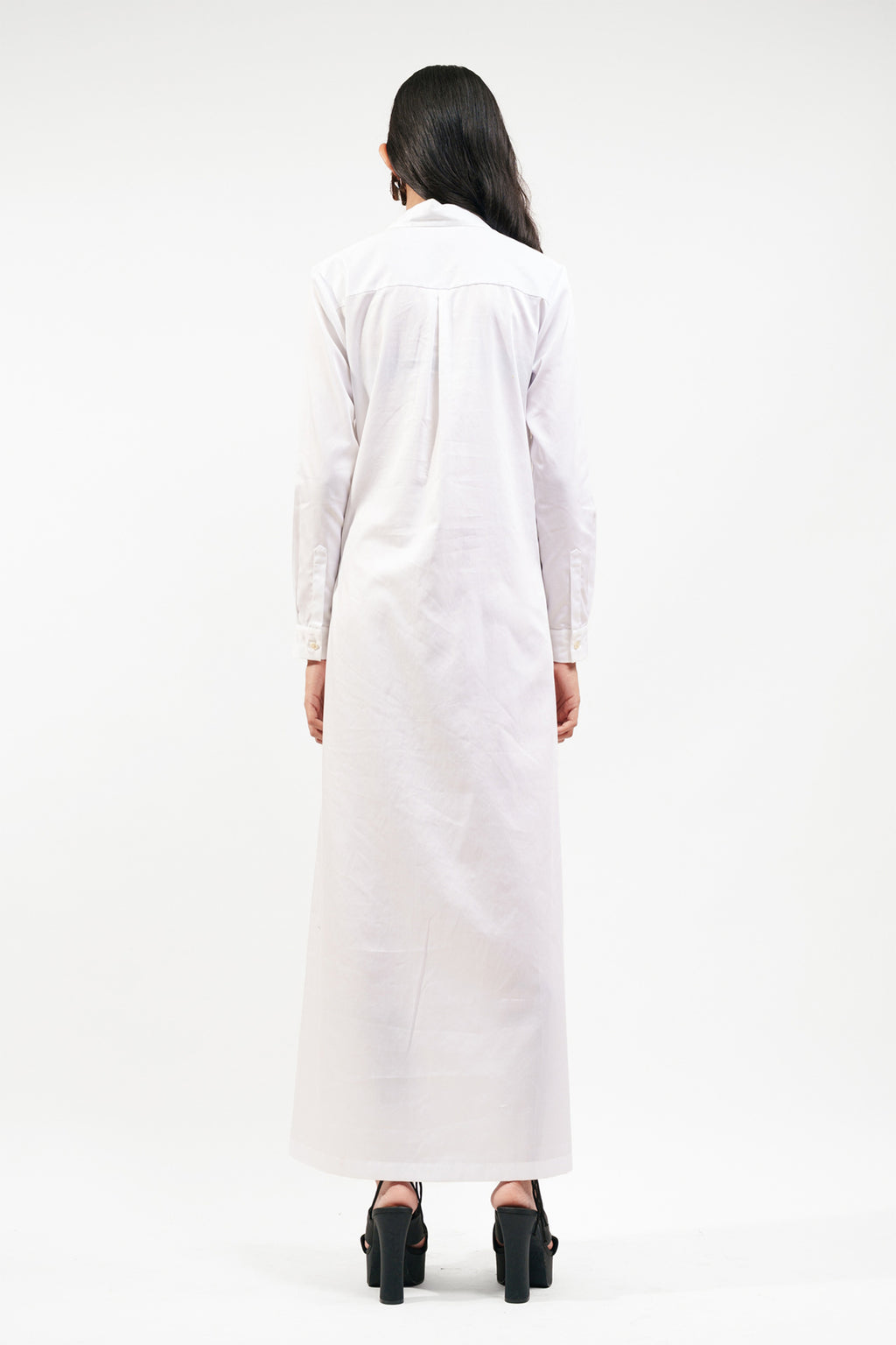 Shirt Dress White