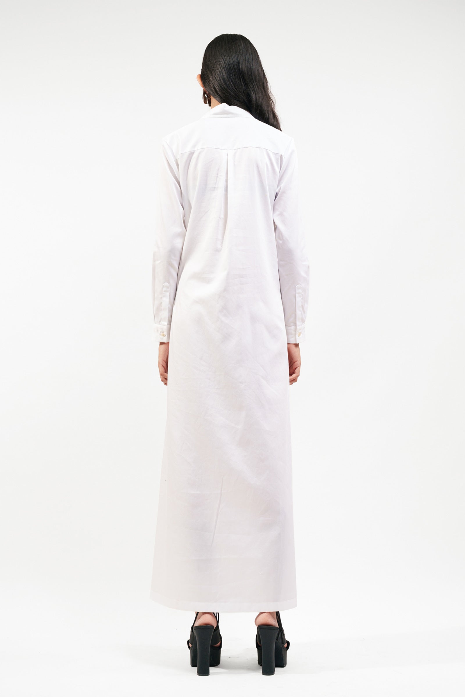 Shirt Dress White