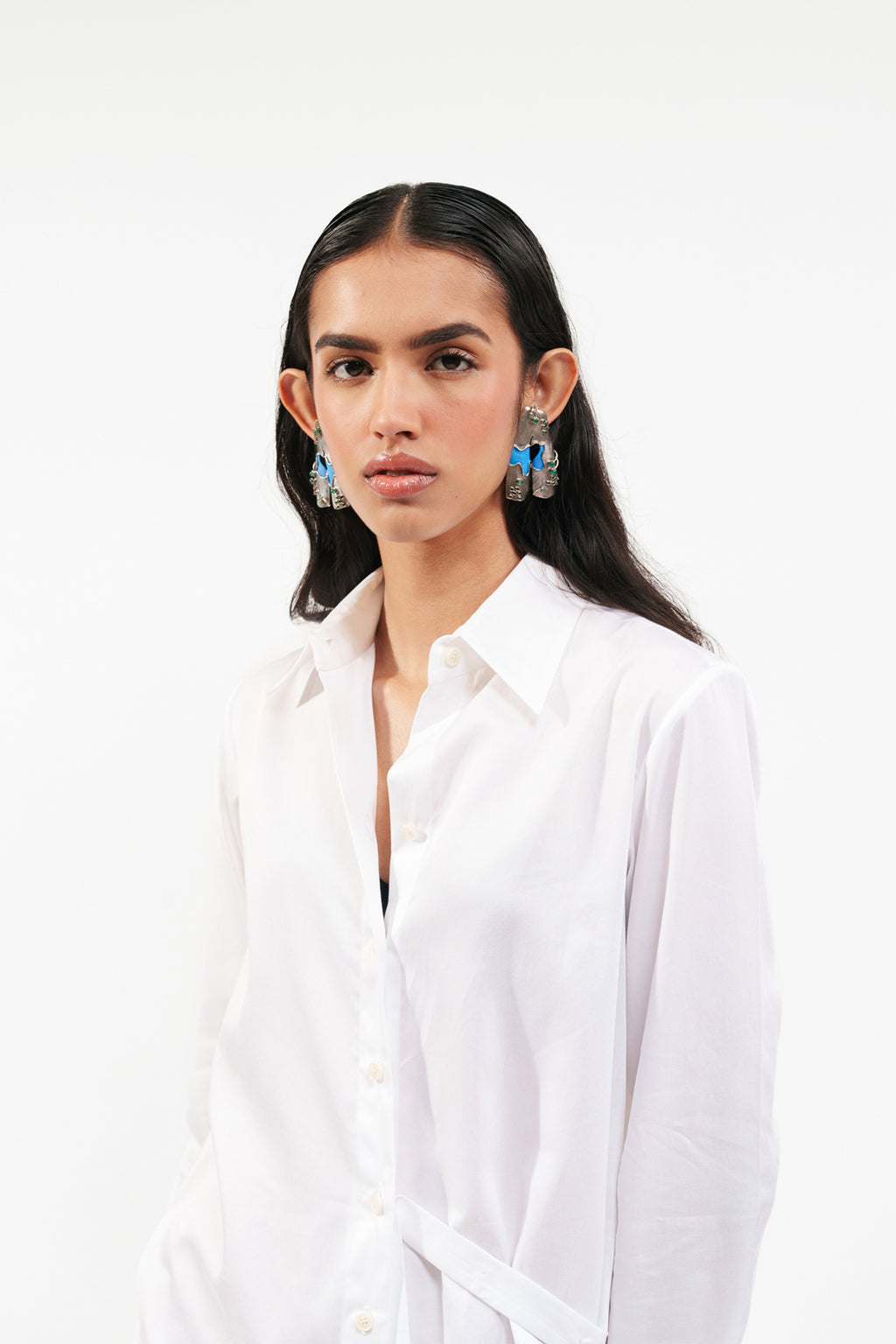 Shirt Dress White