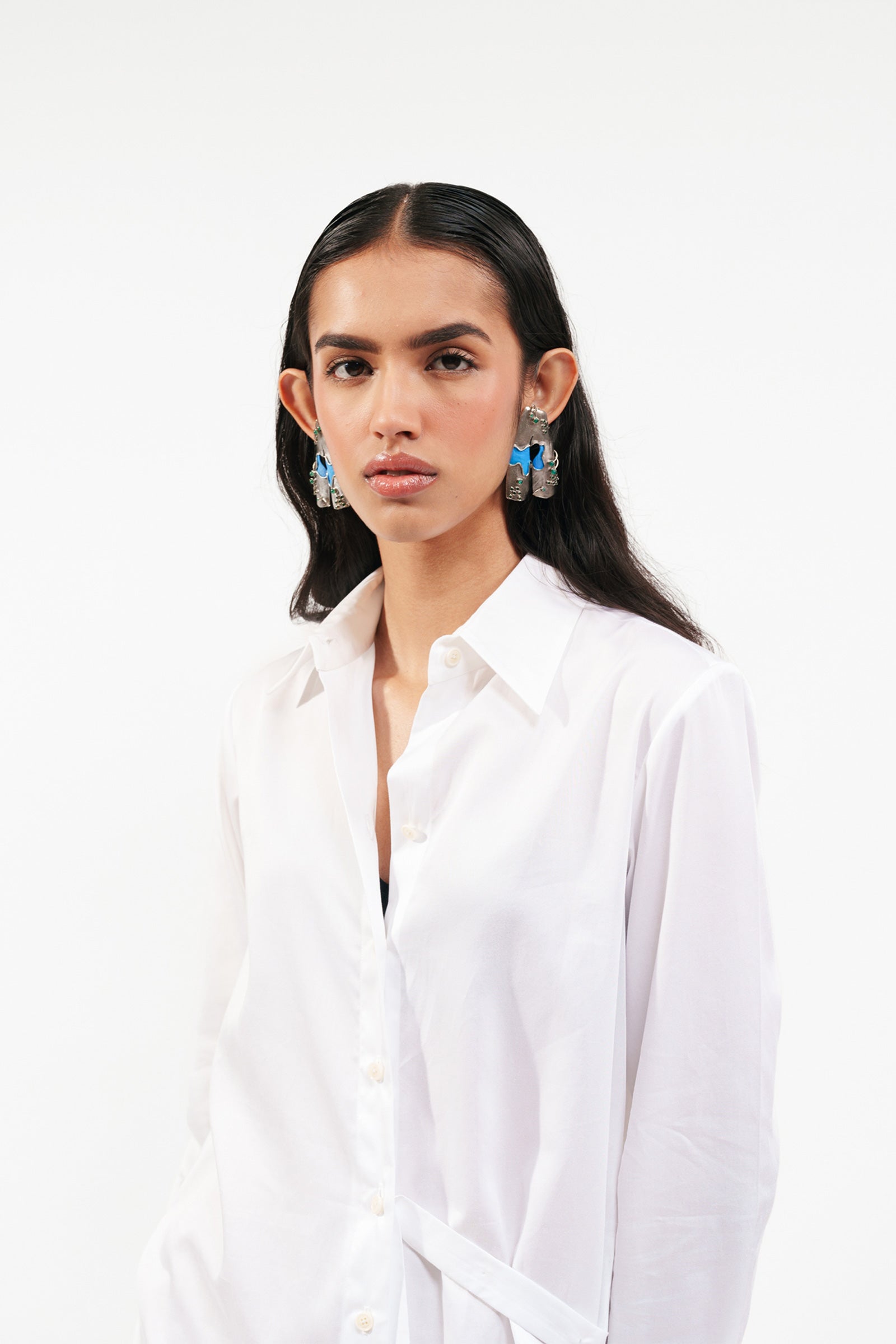 Shirt Dress White