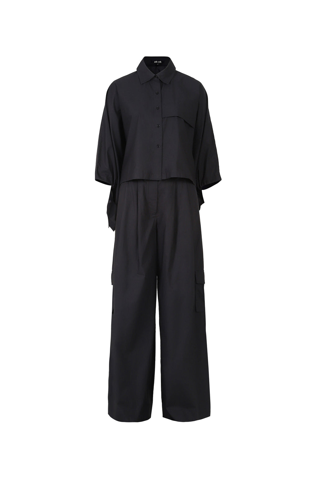 Shirt Trouser Black
