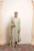 KURTA CHURIDAR DUPATTA SEAGREEN