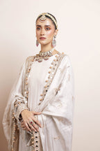 KURTA CHURIDAR DUPATTA ROSEGOLD