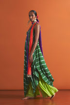 ANUSHKA KHANNA KURTA GHARARA STOLE EMERALD PURPLE