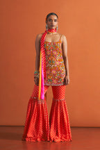 Mustard Orange Gharara