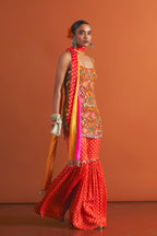 Mustard Orange Gharara