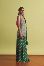 ANUSHKA KHANNA SHARARA KURTA DUPATTA MINT EMERALD