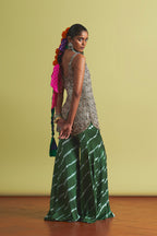 ANUSHKA KHANNA SHARARA KURTA DUPATTA MINT EMERALD