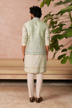 Bundi Kurta Trouser Mint Green