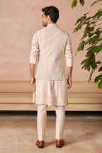 Bundi Kurta Trouser Ivory