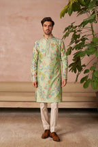 KURTA TROUSER MINT GREEN