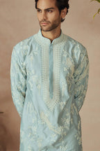 Kurta Trouser Powder Blue Lilac