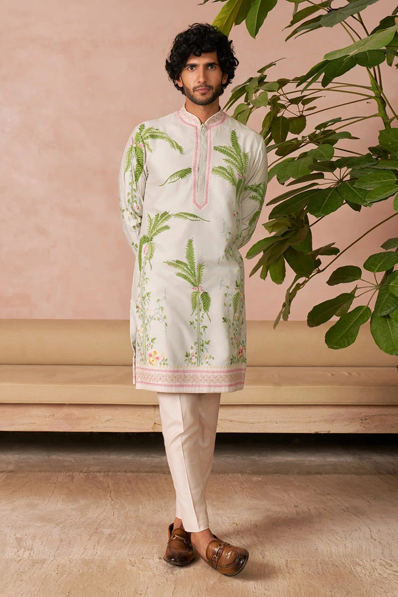 Kurta Trouser Aqua Blue
