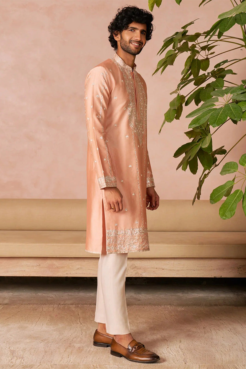 Kurta Trouser Peach