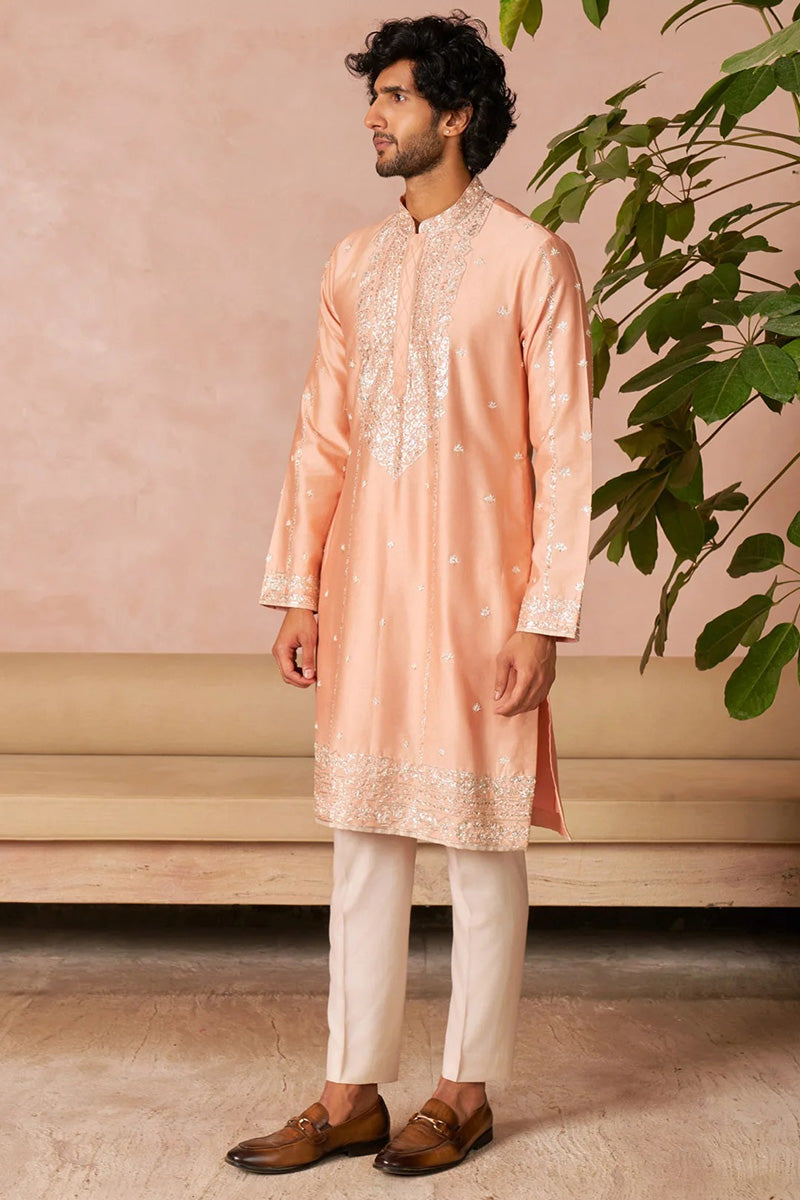 Kurta Trouser Peach