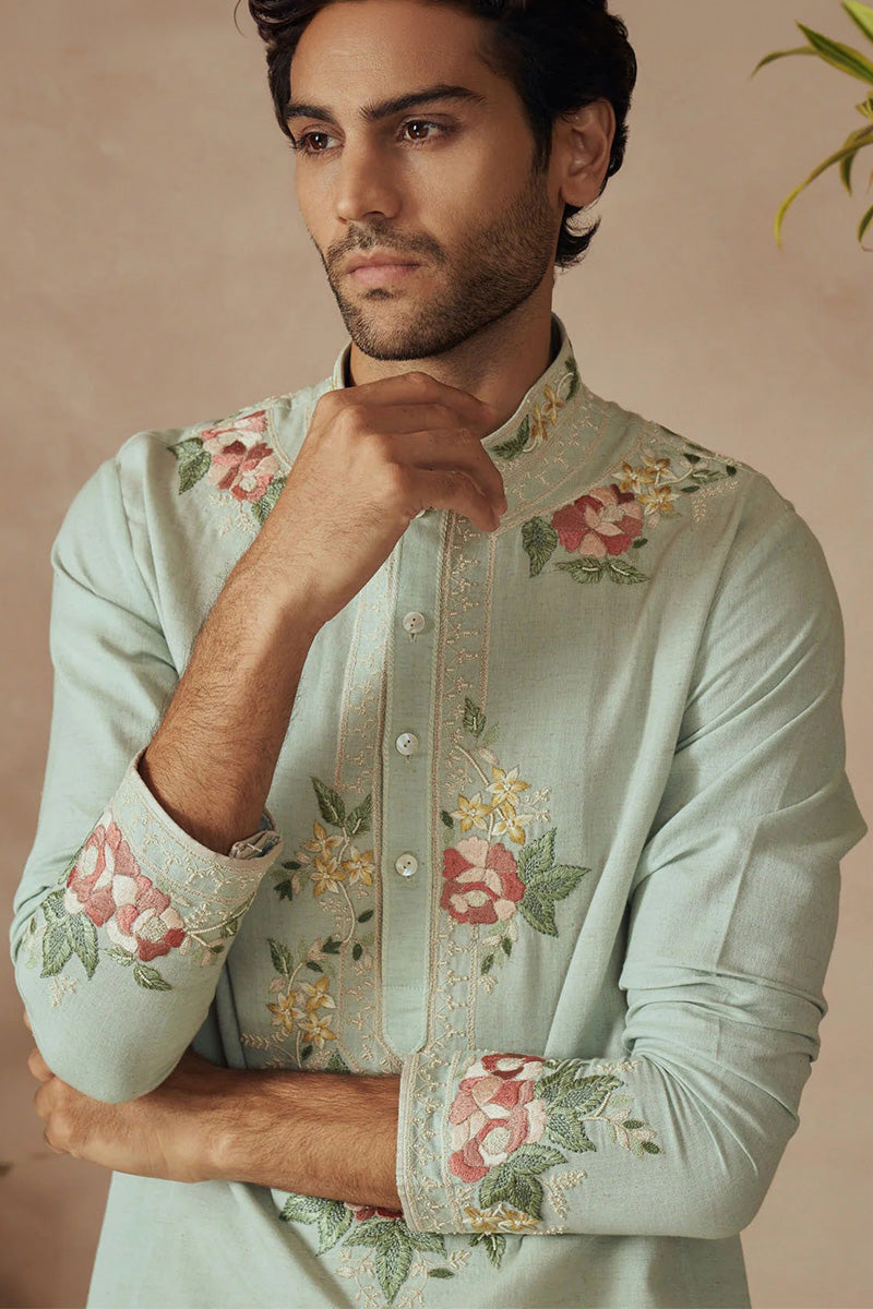 Kurta Trouser Powder Blue