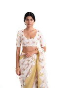 Blouse Ivory-Yellow