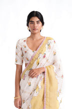 Blouse Ivory-Yellow