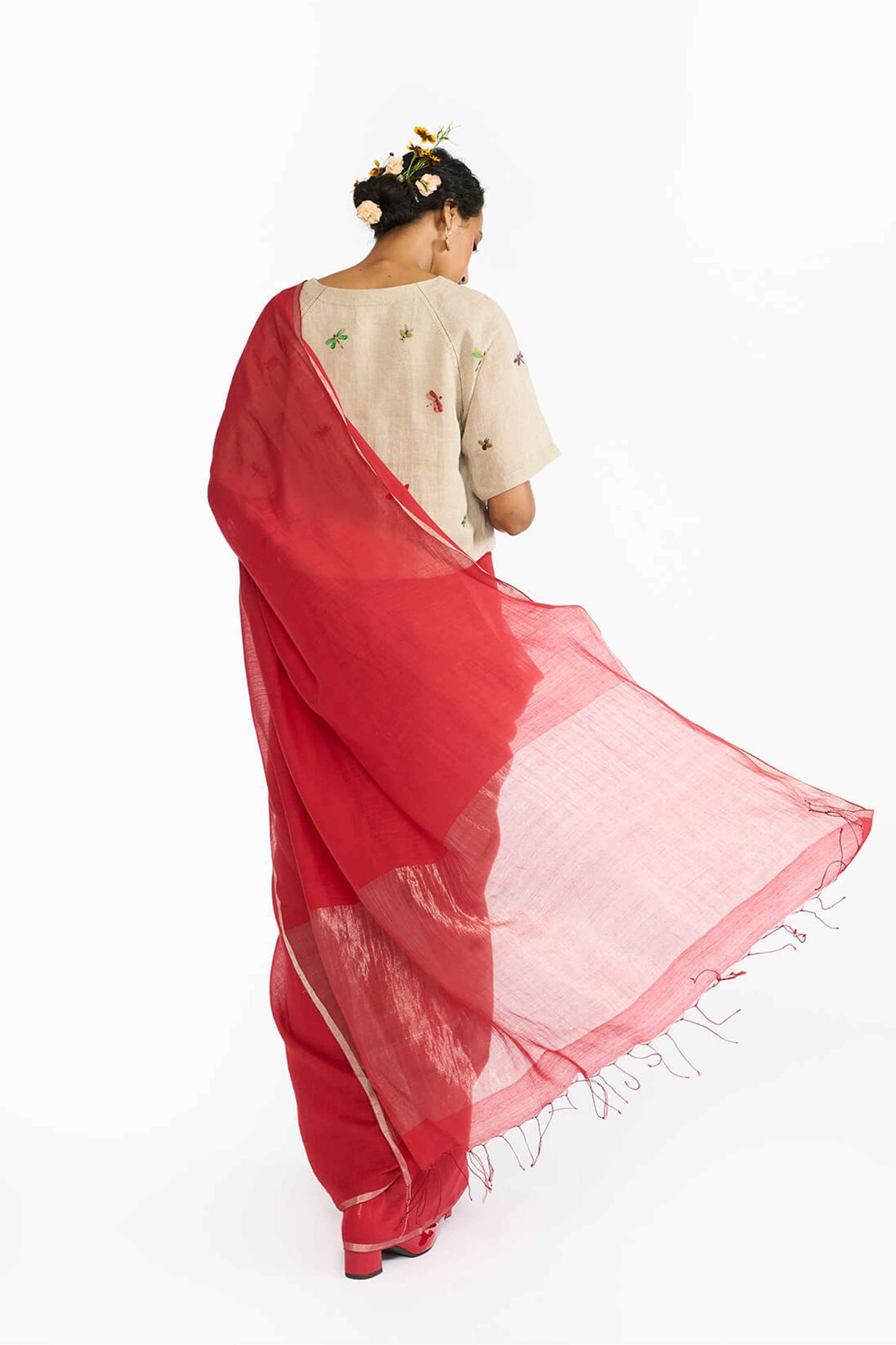 Saree Red