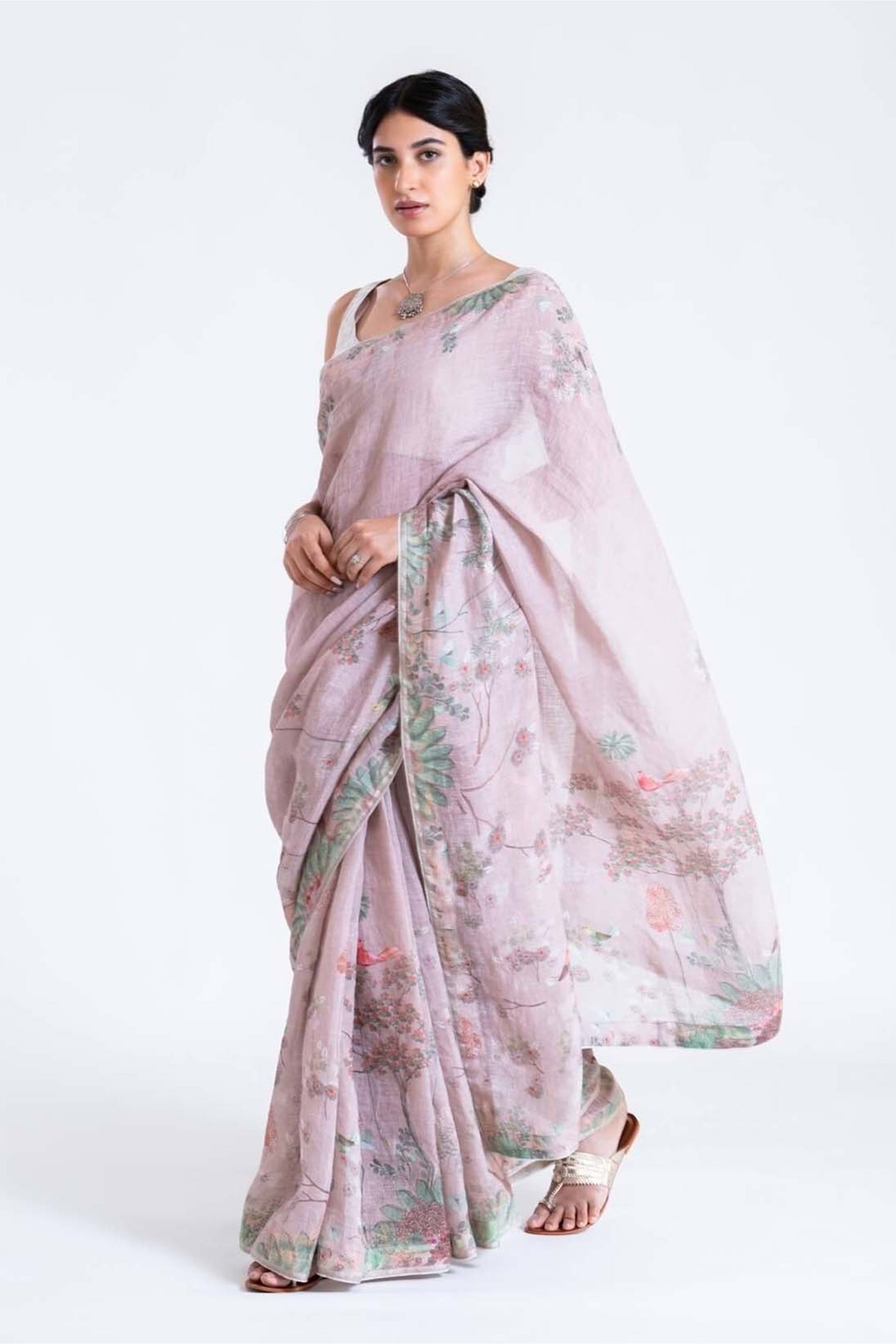 Saree Blouse Fabric Blush