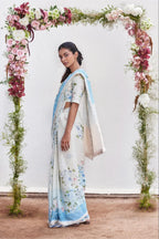 Saree Blouse Fabric Blue
