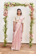 Saree Blouse Fabric Pink