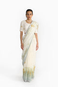 Saree Blouse Fabric Ivory