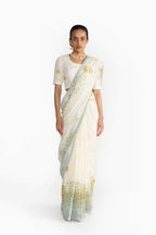 Saree Blouse Fabric Ivory
