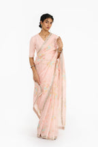 Saree Blouse Fabric Pink