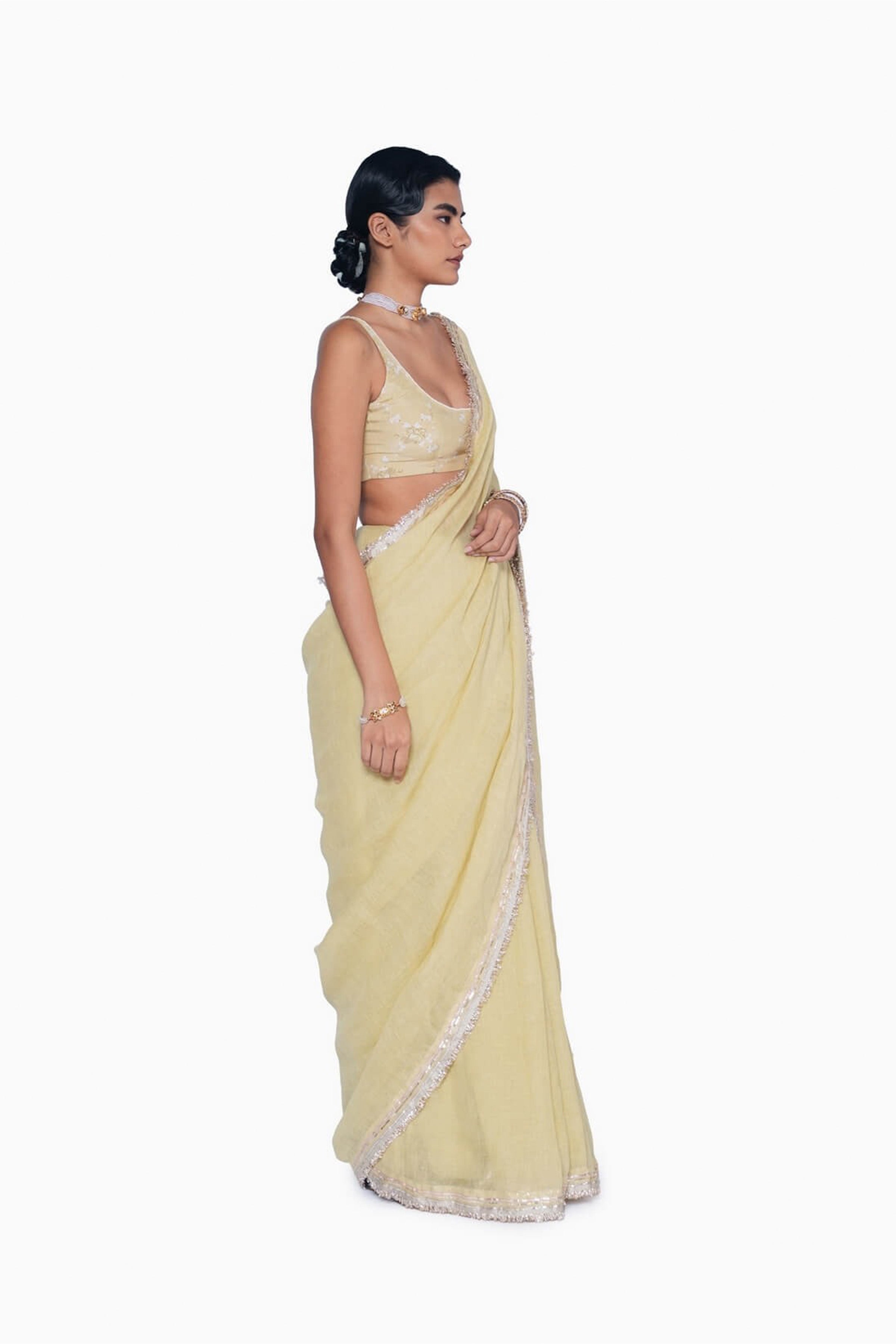 Saree Yellow