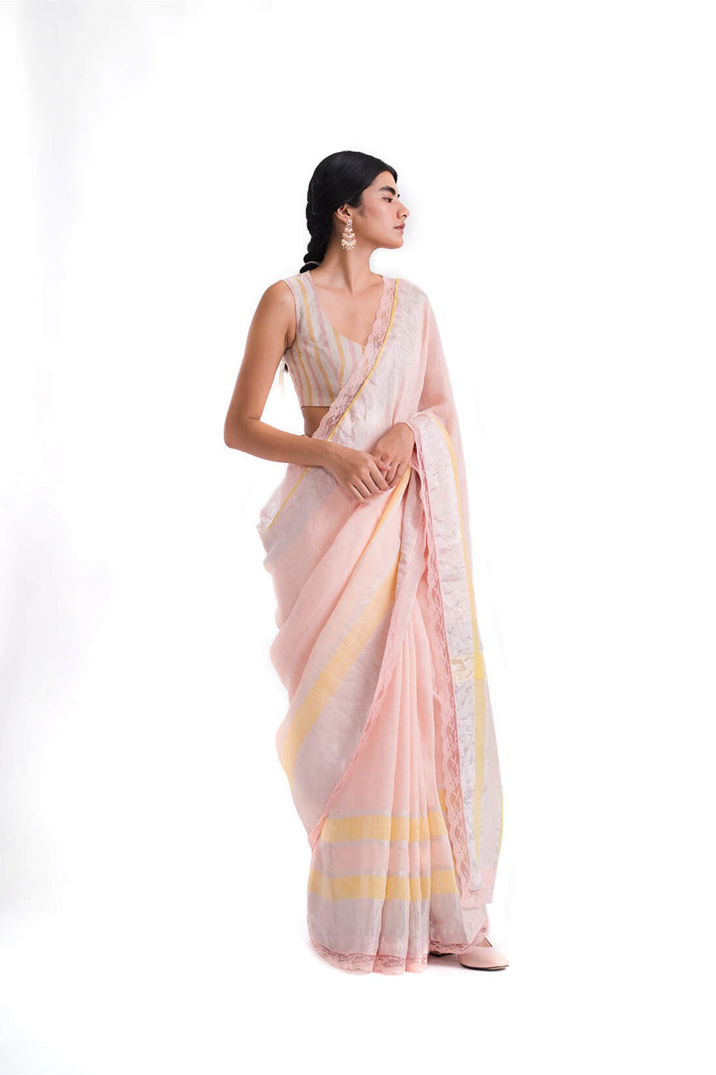 Saree Peach