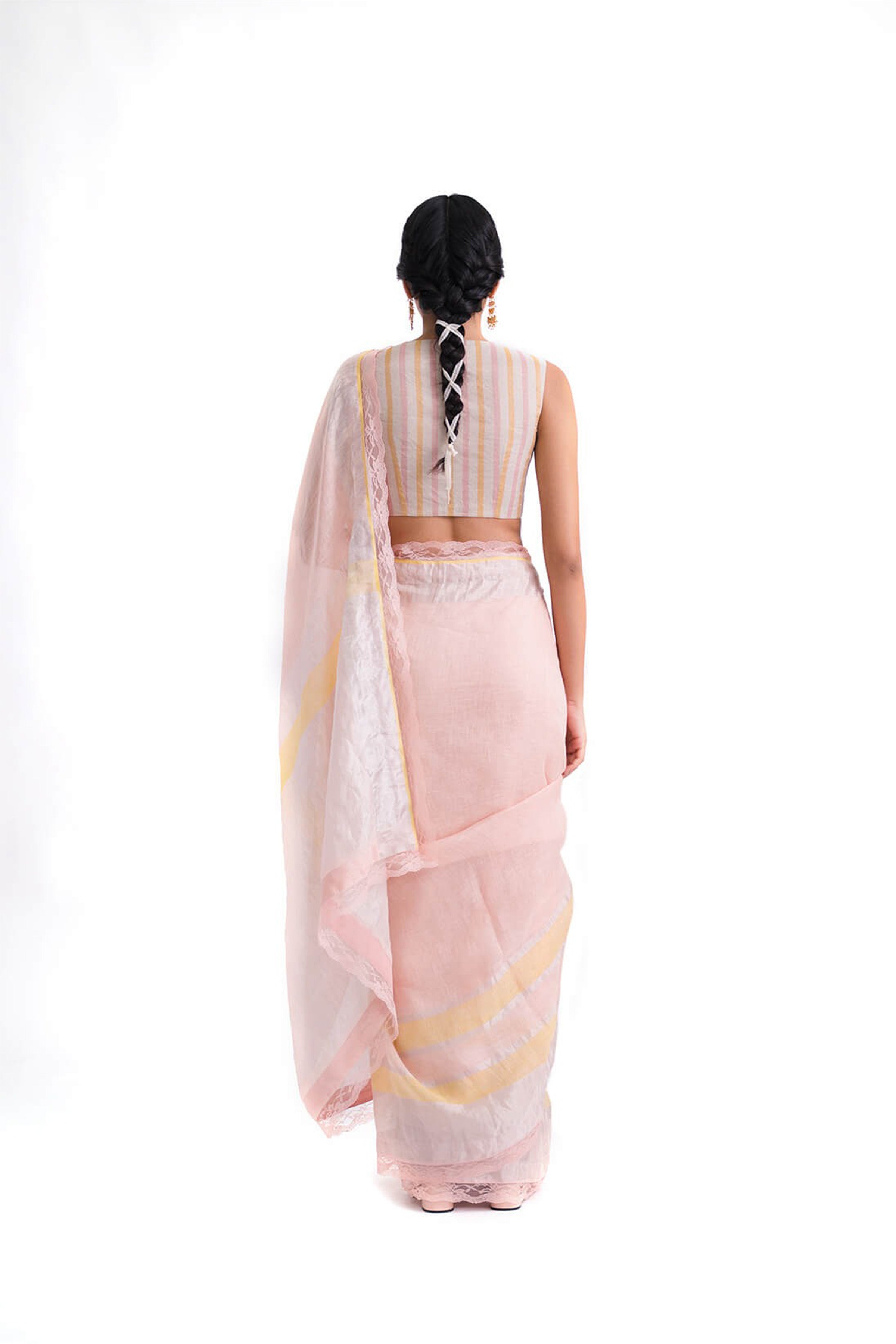 Saree Peach