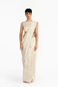 saree Blouse Fabric Silver