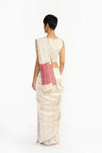 saree Blouse Fabric Silver
