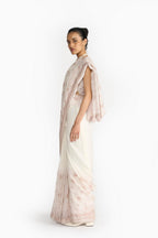 Saree Blouse Fabric Ivory