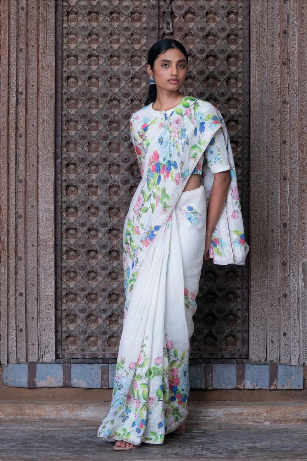 Saree Blouse Fabric Neel