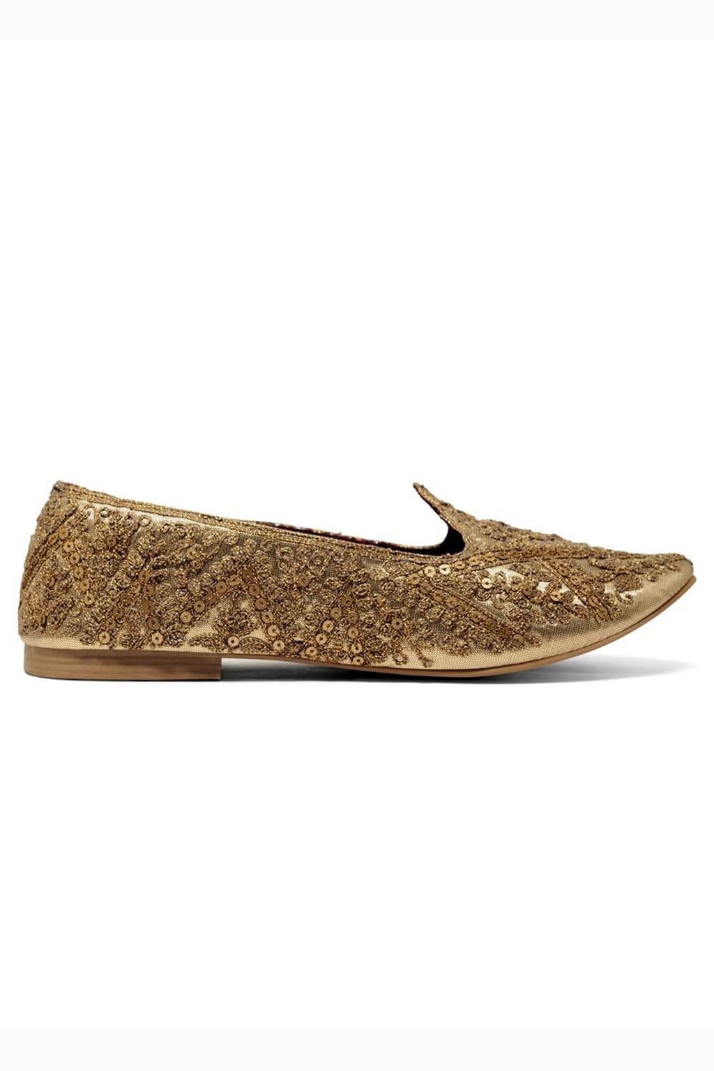 Dull Gold Jutti
