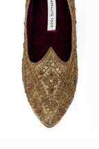 Dull Gold Jutti