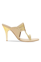 Beige Pencil Heels