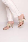 Champagne Pencil Heels