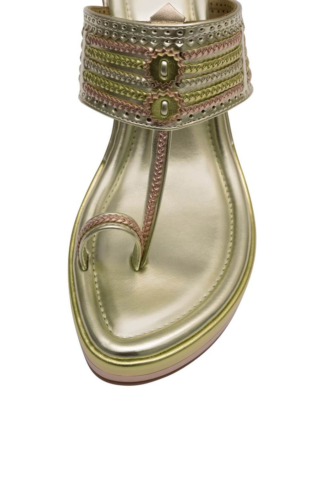Champagne Wedge Heels