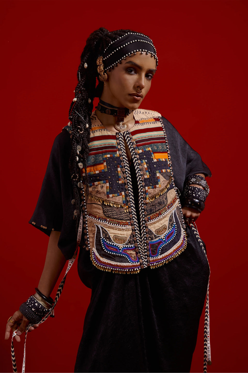 Surmai Mogra Gilet