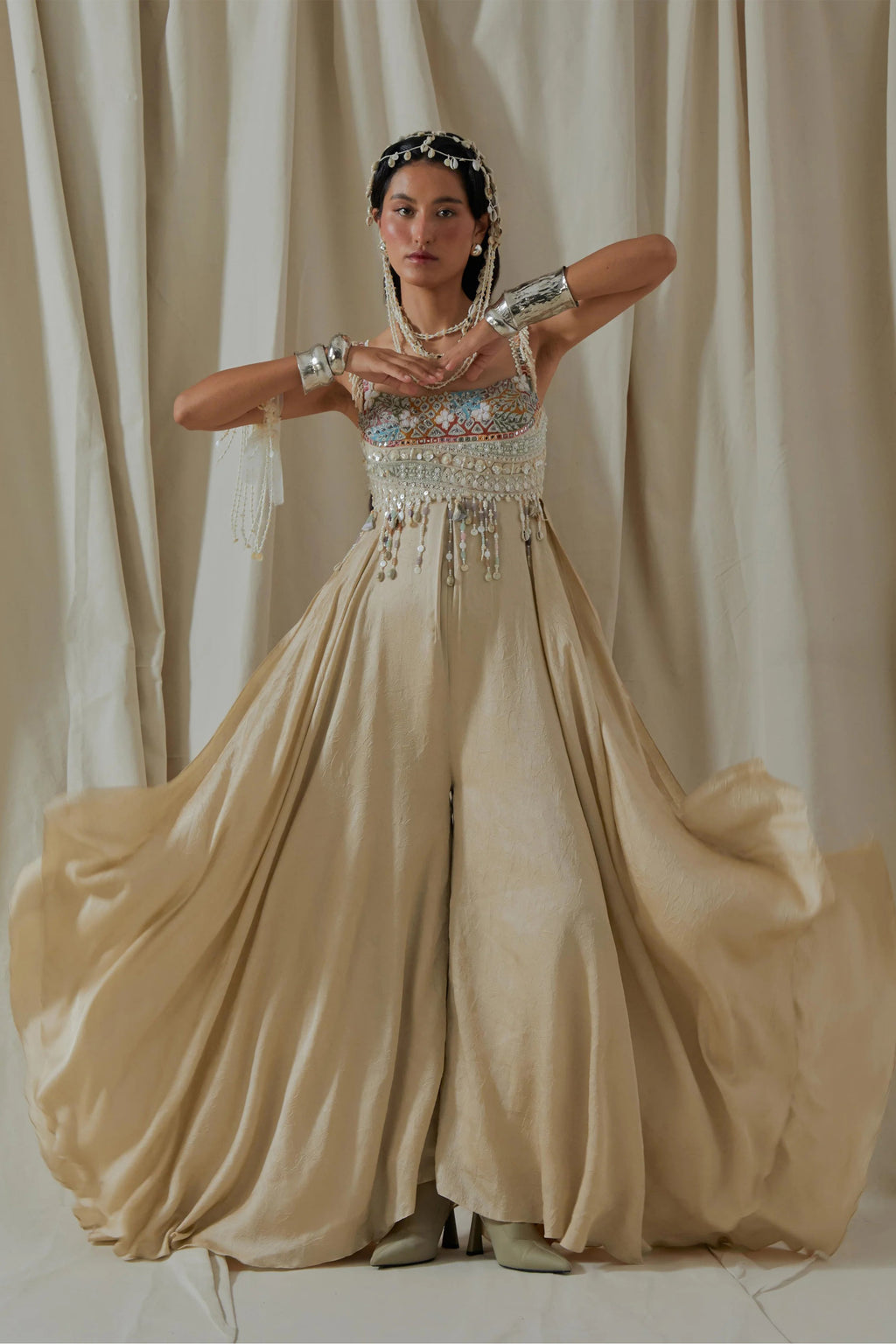 Ecru Jumpsuit